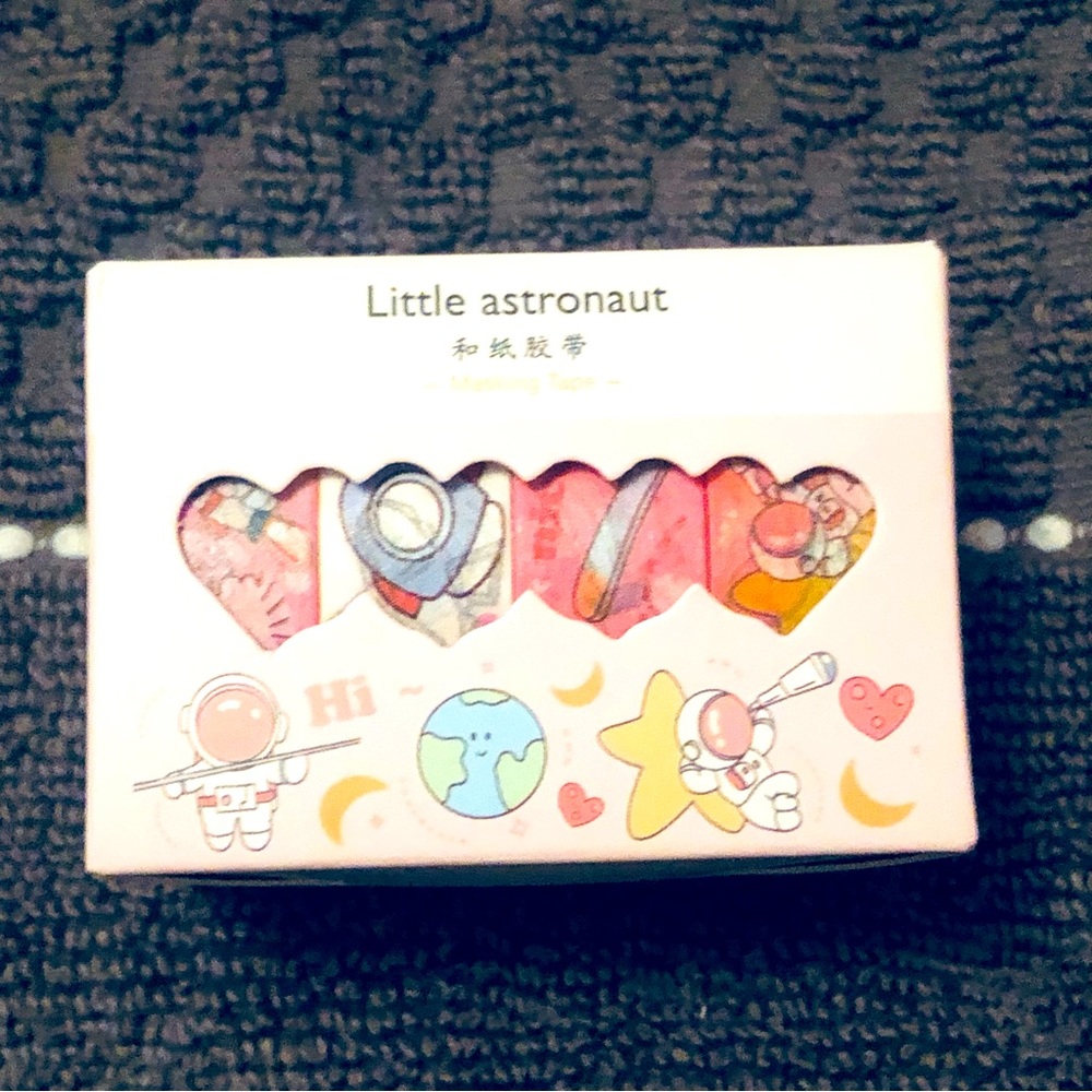 🌟SET OF 4 KAWAII WASHI TAPE🌟